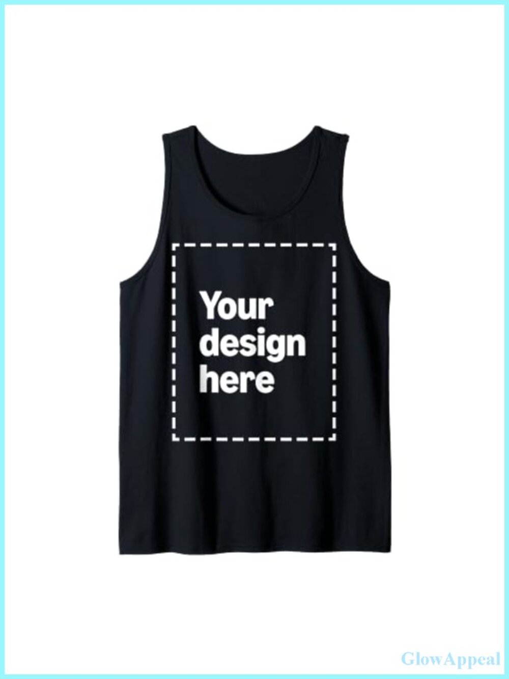 Custom Tank Top with Your Image for Men and Women Personalize Text